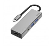 USB-C 4-портов хъб, HAMA-200107