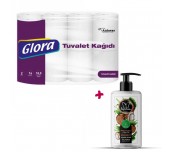 ТОАЛЕТНА ХАРТИЯ GLORA 16БР 2ПЛ 60Г