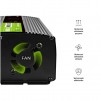 Инвертор GREEN CELL, 12/220V, DC/AC, 500W/1000W INVGC12P500LCD  LCD, Чиста синусоида