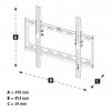 Стойка за TV Hama TILT, 165 см (65