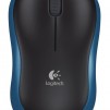 Безжична оптична мишка LOGITECH M185, Синя, USB
