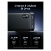 POWER BANK UGREEN PB312 20 000mAh,FAST CHARGING, PD 22.5W,СИВ