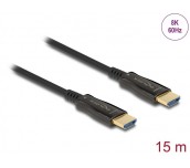 Оптичен кабел Delock, HDMI 8K, 60 Hz, 15 m