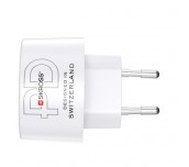 Адаптер-зарядно SKROSS Euro USB Charger AC65PD, USB-A, USB-C