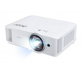 Acer Projector S1387n, DLP, Short Throw 0.5, WXGA (1280x800), 4000 ANSI Lum, 20 000:1, 1x Zoom, 2x HDMI (1.4b), Component Video (D-sub), PC Audio 3.5mm, RCA, DC Out (5V/1A, USB-A), RG-45, RS232, Speak