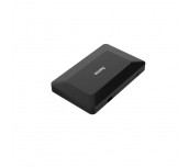 USB хъб HAMA 4:1, Автономно захранване, USB 2.0, 480 Mbit/s, Черен