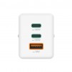 HAMA Бързо зарядно 220V, 100 W GaN, 2x USB-C PD, 1x USB-A QC