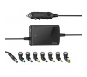 Универсално зарядно за лаптоп HAMA, за кола, вх.12-15 V, изх.15-19 V/70W, 200008