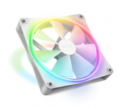 Вентилатор NZXT F140 RGB Duo, Бял