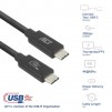 ACT Кабел USB-C - USB-C, 2 м / USB4, 20Gbps, 240W, сертифициран USB-IF