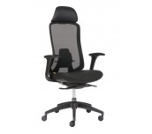 ЕРГОНОМИЧЕН СТОЛ DARIO BLACK МЕШ ЧЕРЕН