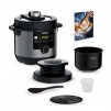 Tefal CY778830 Turbo Cuisine N'Fry 7,6L (Crispy Lid Included), 1200W, Epc, Automatic Prg (10+5Air Frying), Easy Steam Release