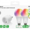 Смарт комплект DELTACO SH-KIT01, Контакт, 2 x LED крушки, Google Assistant, Alexa