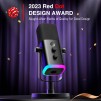 Настолен микрофон FIFINE AM8 Dynamic RGB XLR/USB- Black