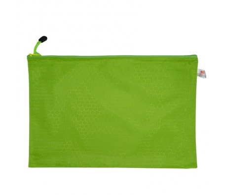 ПАПКА С ЦИП ТЕКСТИЛ B4 37СМ X27СМ ЗЕЛЕН