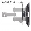 Стенна стойка за TV, Fullmotion, 122 cm (48