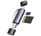 CARD READER UGREEN CM185 USB-C/USB-A, SD/micro SD