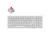 Геймърска Механична клавиатура Keychron K4 Pro White K4P-O1
