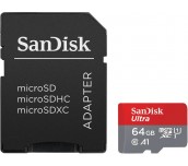 Карта памет SANDISK Ultra microSDXC, 64GB