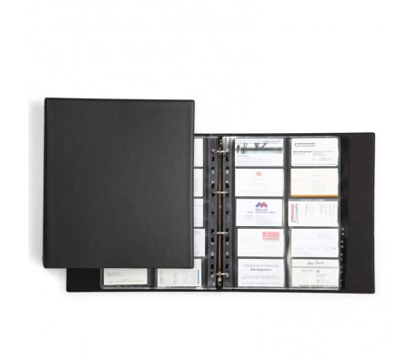 ВИЗИТНИК DURABLE ЗА 400 БР. ВИЗИТКИ ЧЕРЕН