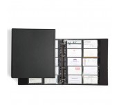 ВИЗИТНИК DURABLE ЗА 400 БР. ВИЗИТКИ ЧЕРЕН