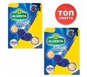 1+1 ALVESTA КОШНИЧКА ЗА WC 4 ТОПЧЕТА ЛИМОН