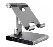 ПОСТАВКА ЗА ЛАПТОП С ДОКИНГ СТАНЦИЯ J5CREATE