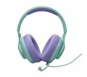 Геймърски слушалки JBL Quantum 100M2 Cyan