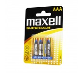 Супералкални батерии MAXELL LR03 XL /4 бр. в опаковка/ 1.5V