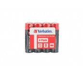 Verbatim ALKALINE BATTERY AA 4 PACK (SHRINK WRAP)