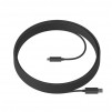 Logitech Strong USB Cable 10m, USB 3.2, Male USB A to Male USB C, Graphite