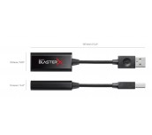 Външна звукова карта Creative Sound BlasterX G1, 7.1 HD, USB, 3.5 mm жак