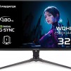 Acer Predator XB323QUPbmiiprx, 31.5'' QHD (2560x1440) IPS, ZeroFrame, 180Hz, 0.5ms (GTG Min.), HDR10, FreeSync, 250nits, 2xHDMI, Speakers, DP, Audio Out, VisionCare, Energy Class E, Black, 2Y
