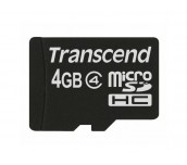 Transcend 4GB microSDHC (No Box & Adapter, Class 4)