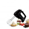 Tefal HT310838, Hand Mixer, 300W, 5 Speeds + turbo,  2 Beaters, 2 Dough hooks, black