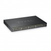 Суич ZYXEL GS1920-48HP, 44х GbE порта, 4х Combo порта SFP/RJ-45, Управляем, Монтаж в шкаф