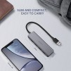ХЪБ UGREEN CМ219 4xUSB3.0 A,1xUSB-C,INPUT USB3.0 A