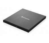 Verbatim External Slimline CD/DVD Writer USB 3.2 Gen 1/USB-C