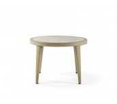 МАСА ГРАДИНСКА OSACA 110 СЪС СТЪКЛЕН ПЛОТ КАФЕ