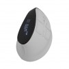 Natec Euphonie Vertical Mouse PRO Wireless  BT 5.0, 4000DPI Silent, Programmable, White