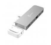 j5create JCD395, 4K60 Pro USB4 Хъб, MagSafe Kit, За MacBook Pro 2021/2022