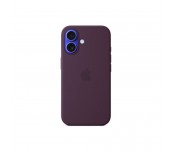 Apple iPhone 16 Silicone Case with MagSafe - Plum