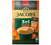 КАФЕ JACOBS 3В1 ORIGINAL КАФЯВА ЗАХАР 15.1Г 24БР
