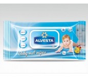 МОКРИ КЪРПИ ALVESTA BABY 72БР КАПАК