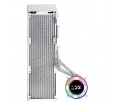 Охладител за процесор Lian Li HydroShift II LCD-C 360 Fanless ARGB - Бял