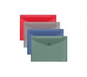 ПАПКА С КОПЧЕ А4 ERICH KRAUSE ПОЛУПРОЗРАЧНА МИКС