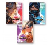 ТЕТРАДКА B&W LUX MANGA GIRL А4 60Л МИКС