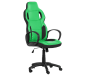 ГЕЙМЪРСКИ СТОЛ CARMEN 7510 ЕКО КОЖА ЧЕРЕН