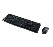 Kомплект клавиатура с мишка Logitech MK120, Черна