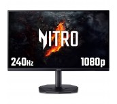 Acer Nitro KG240YW3bmiipx, 23.8'', FHD (1920X1080) IPS, ZeroFrame, FreeSync Premium 240Hz, 1ms/0.5ms GTG, 100M:1, 250nits, 99% sRGB, 2xHDMI, DP, Audio out, Tilt, Vesa, Black